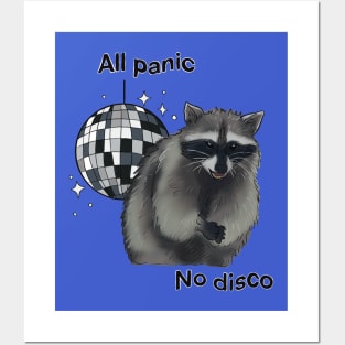 All Panic No Disco Raccoon Posters and Art